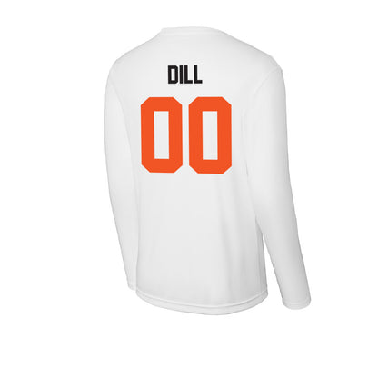 Oklahoma State - NCAA Women's Soccer : Caroline Dill - Activewear Long Sleeve T-Shirt-1