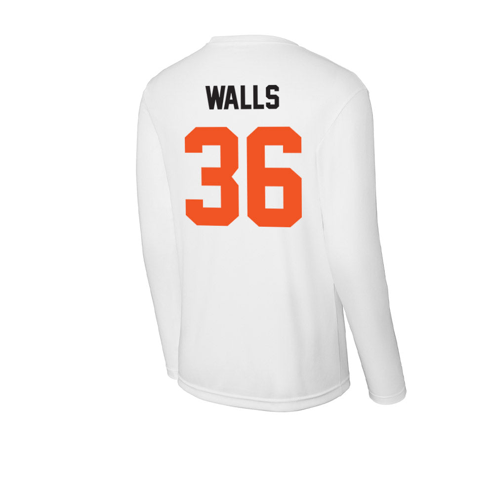 Oklahoma State - NCAA Football : Ty Walls - Activewear Long Sleeve T-Shirt