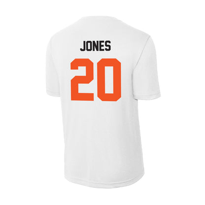 Oklahoma State - NCAA Women's Basketball : Stacie Jones - Activewear T-Shirt-1