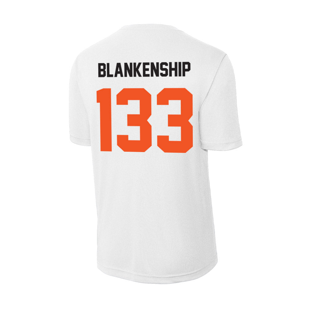 Oklahoma State - NCAA Wrestling : Zach Blankenship - Activewear T-shirt