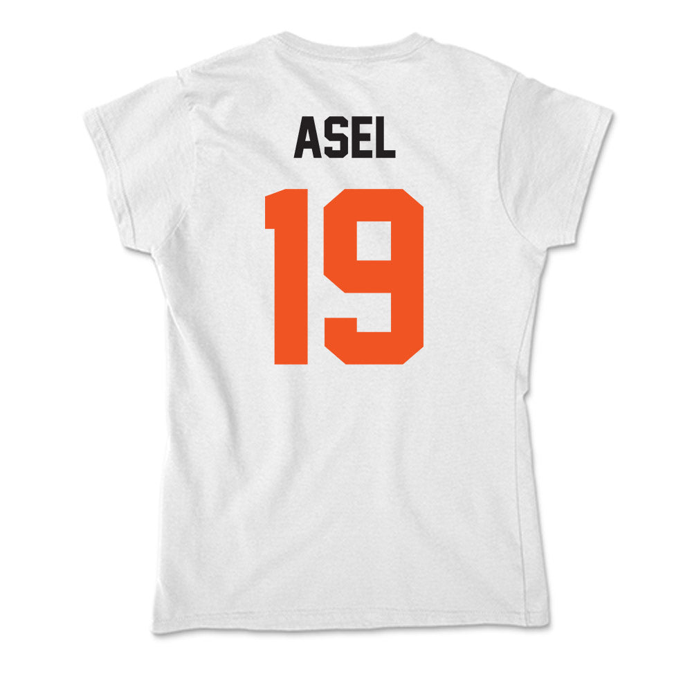 Oklahoma State - NCAA Women's Soccer : Madison Asel - Soft Style Women’s T-Shirt-1