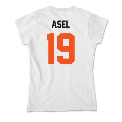 Oklahoma State - NCAA Women's Soccer : Madison Asel - Soft Style Women’s T-Shirt-1
