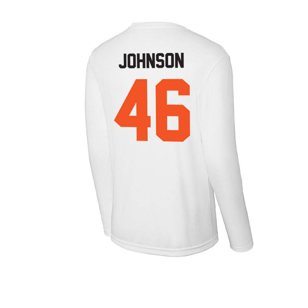 Oklahoma State - NCAA Football : Temerrick Johnson - Activewear Long Sleeve T-Shirt