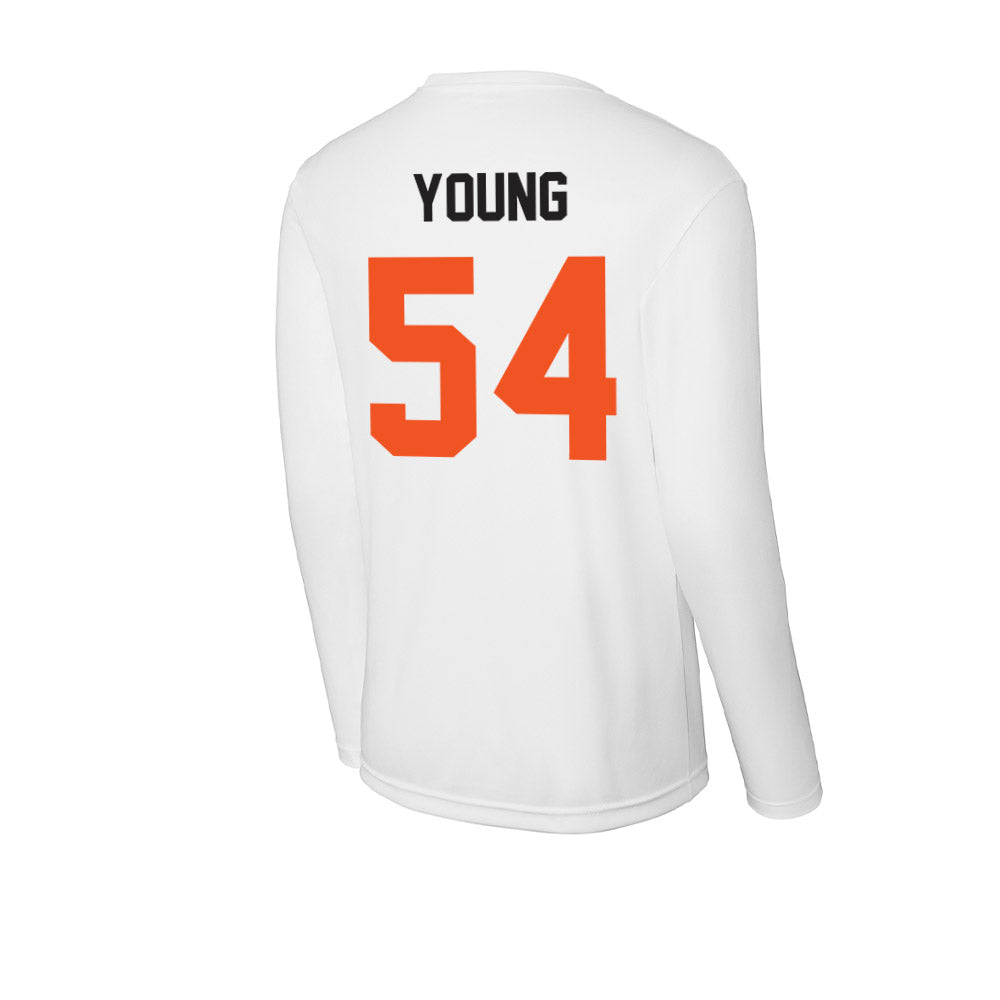 Oklahoma State - NCAA Football : Austin Young - Activewear Long Sleeve T-Shirt