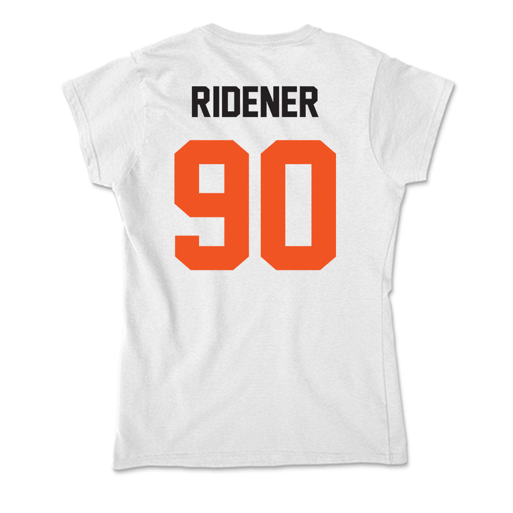 Oklahoma State - NCAA Football : AJ Ridener - Soft Style Women’s T-Shirt-1