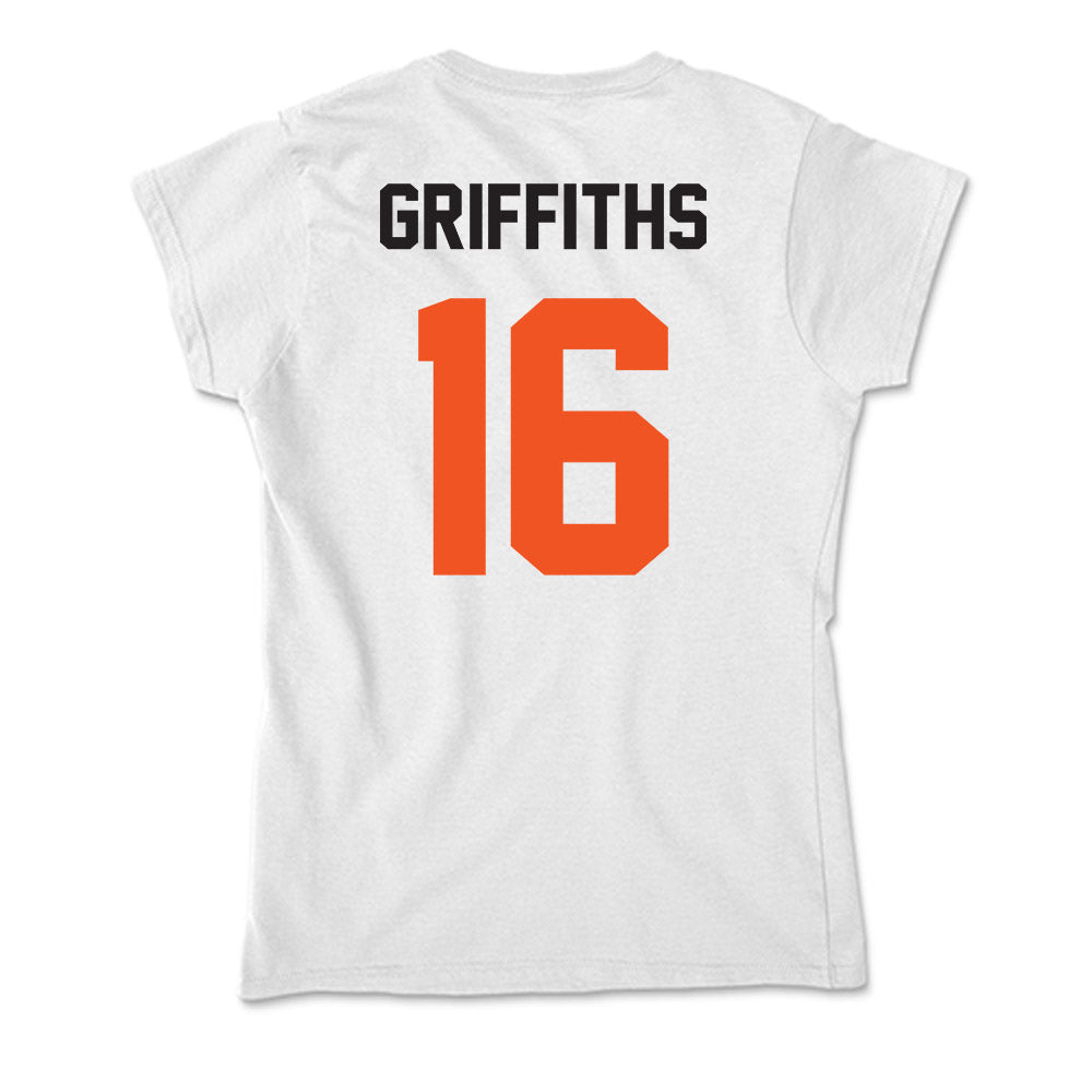 Oklahoma State - NCAA Football : Tre Griffiths - Soft Style Women’s T-Shirt-1