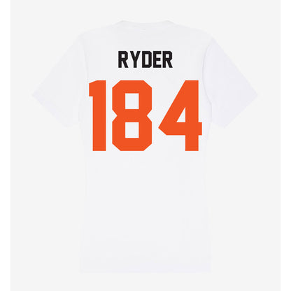 Oklahoma State - NCAA Wrestling : Zack Ryder - Women's V-Neck T-Shirt-1