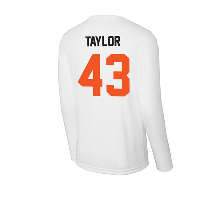 Oklahoma State - NCAA Baseball : Riley Taylor - Activewear Long Sleeve T-Shirt