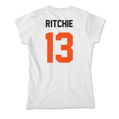 Oklahoma State - NCAA Baseball : Kollin Ritchie - Soft Style Women’s T-Shirt-1