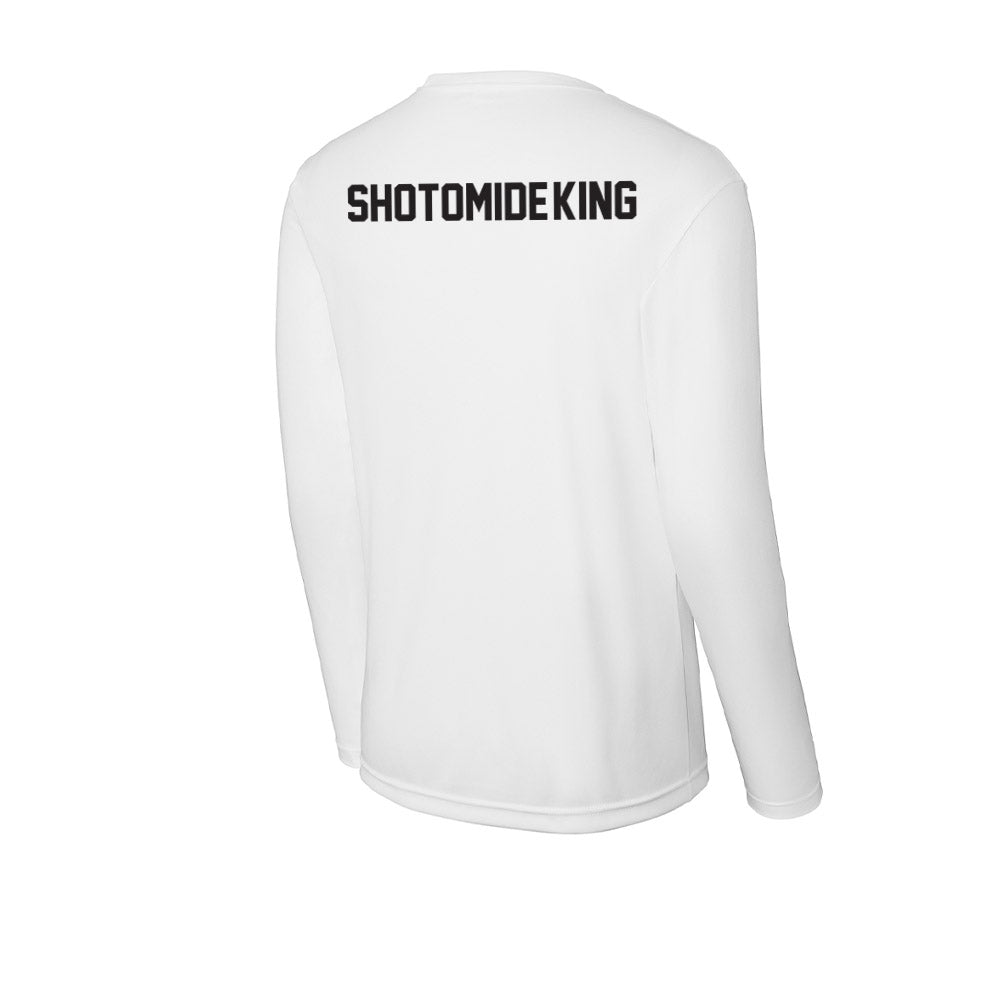 Oklahoma State - NCAA Football : Ayo Shotomide-King - Activewear Long Sleeve T-Shirt