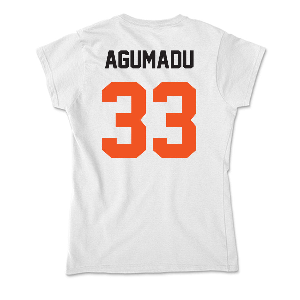 Oklahoma State - NCAA Football : Jonathan Agumadu - Soft Style Women’s T-Shirt-1