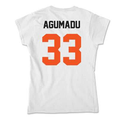 Oklahoma State - NCAA Football : Jonathan Agumadu - Soft Style Women’s T-Shirt-1