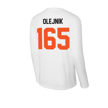 Oklahoma State - NCAA Wrestling : Izzak Olejnik - Activewear Long Sleeve T-Shirt