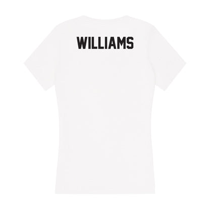 Oklahoma State - NCAA Equestrian : Zoe Williams - Women's V-Neck T-Shirt-1