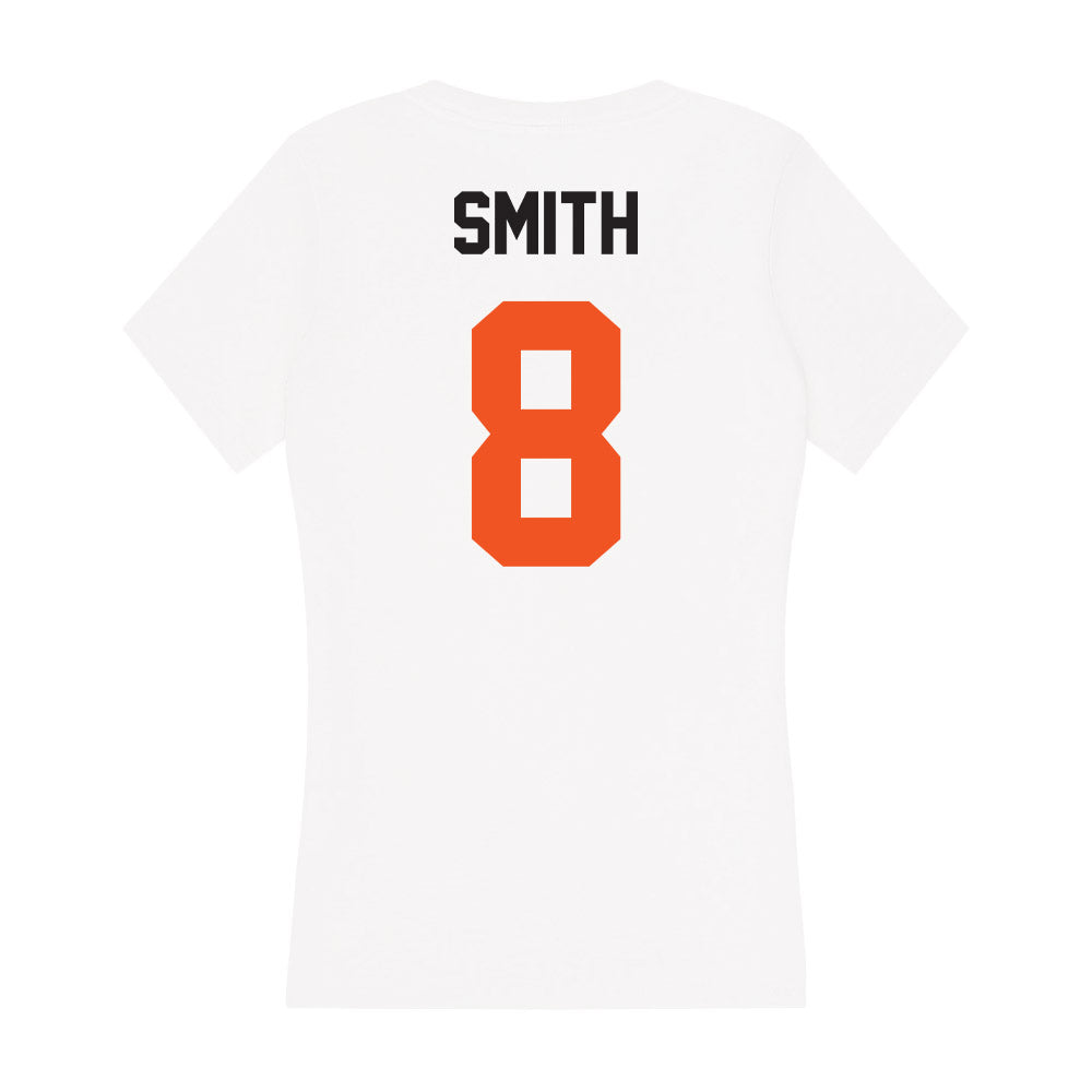 Oklahoma State - NCAA Football : Maealiuaki Smith - Women's V-Neck T-Shirt-1