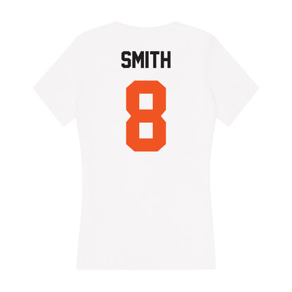 Oklahoma State - NCAA Football : Maealiuaki Smith - Women's V-Neck T-Shirt-1