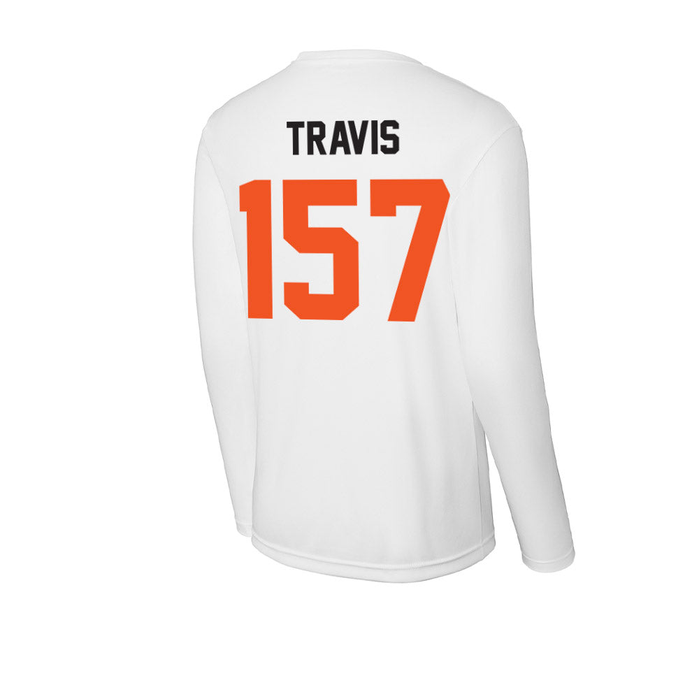 Oklahoma State - NCAA Wrestling : Teague Travis - Activewear Long Sleeve T-Shirt