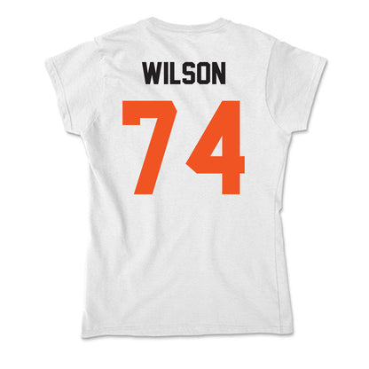 Oklahoma State - NCAA Football : Preston Wilson - Soft Style Women’s T-Shirt-1