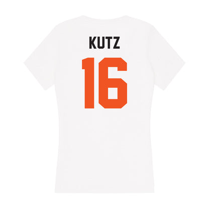 Oklahoma State - NCAA Softball : Katie Kutz - Women's V-Neck T-Shirt-1