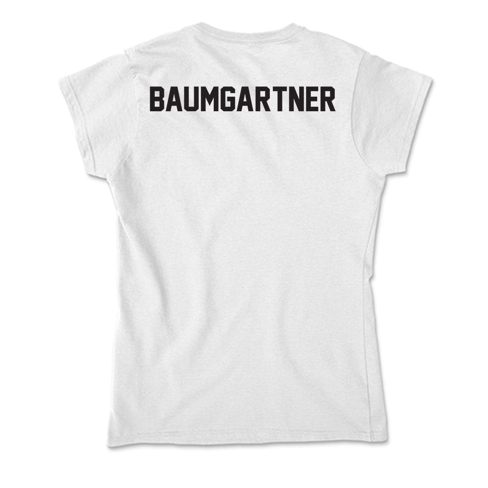 Oklahoma State - NCAA Men's Golf : Jonas Baumgartner - Soft Style Women’s T-Shirt-1