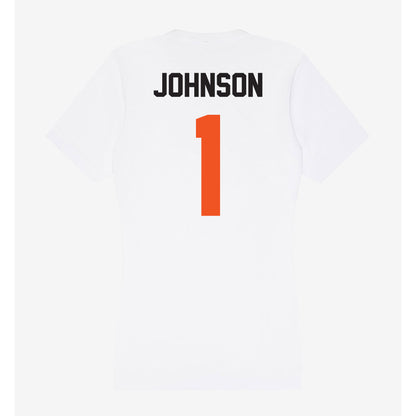 Oklahoma State - NCAA Football : Jk Johnson - Women's V-Neck T-Shirt-1