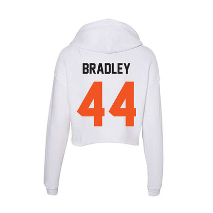 Oklahoma State - NCAA Football : Rashod Bradley - Women's Crop Fleece Hoodie-1