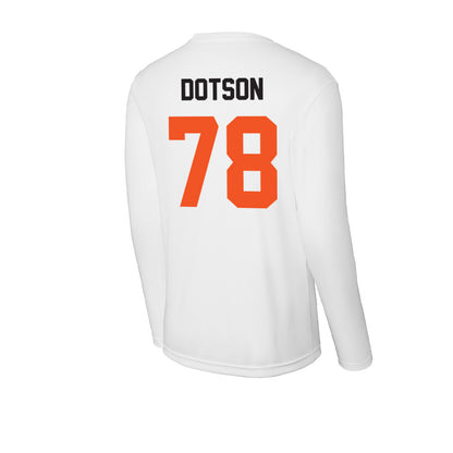 Oklahoma State - NCAA Football : Davis Dotson - Activewear Long Sleeve T-Shirt