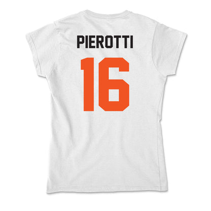 Oklahoma State - NCAA Women's Soccer : Bella Pierotti - Soft Style Women’s T-Shirt-1