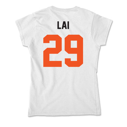 Oklahoma State - NCAA Football : Cooper Lai - Soft Style Women’s T-Shirt-1