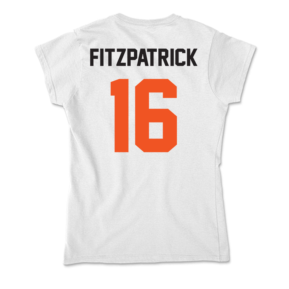 Oklahoma State - NCAA Football : Christian Fitzpatrick - Soft Style Women’s T-Shirt-1