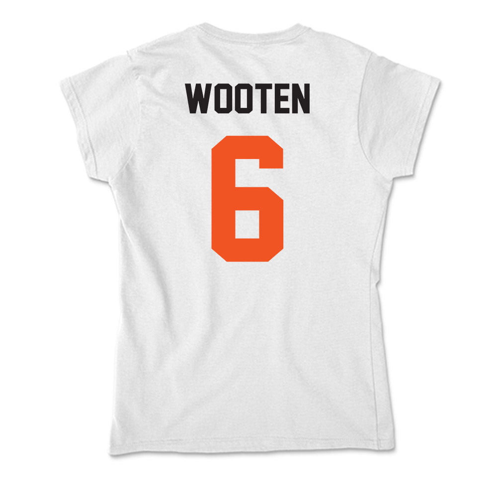 Oklahoma State - NCAA Women's Basketball : Jadyn Wooten - Soft Style Women’s T-Shirt-1