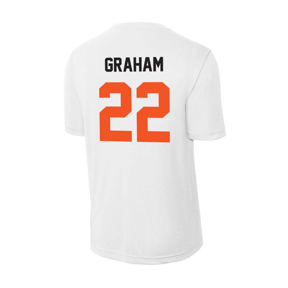 Oklahoma State - NCAA Women's Soccer : Makenzie Graham - Activewear T-shirt