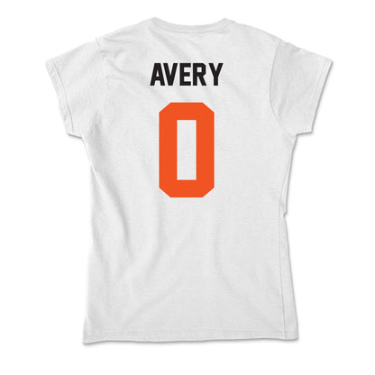 Oklahoma State - NCAA Men's Basketball : Marchelus Avery - Soft Style Women’s T-Shirt-1