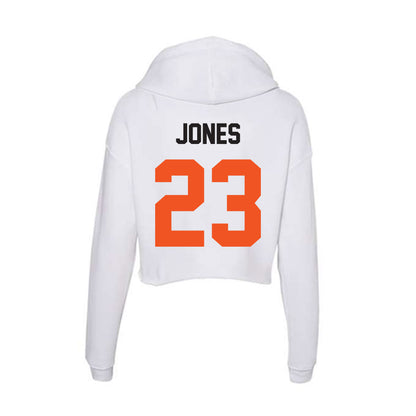 Oklahoma State - NCAA Baseball : Jayson Jones - Women's Crop Fleece Hoodie-1