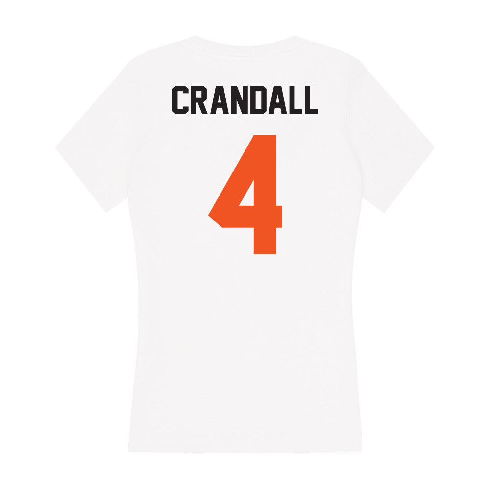 Oklahoma State - NCAA Softball : RyLee Crandall - Women's V-Neck T-Shirt-1