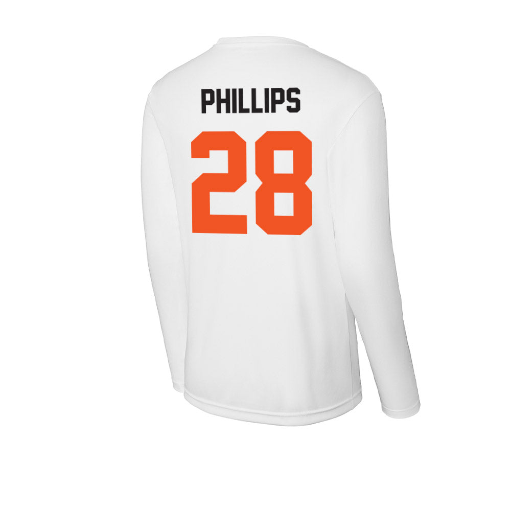 Oklahoma State - NCAA Baseball : Brennan Phillips - Activewear Long Sleeve T-Shirt