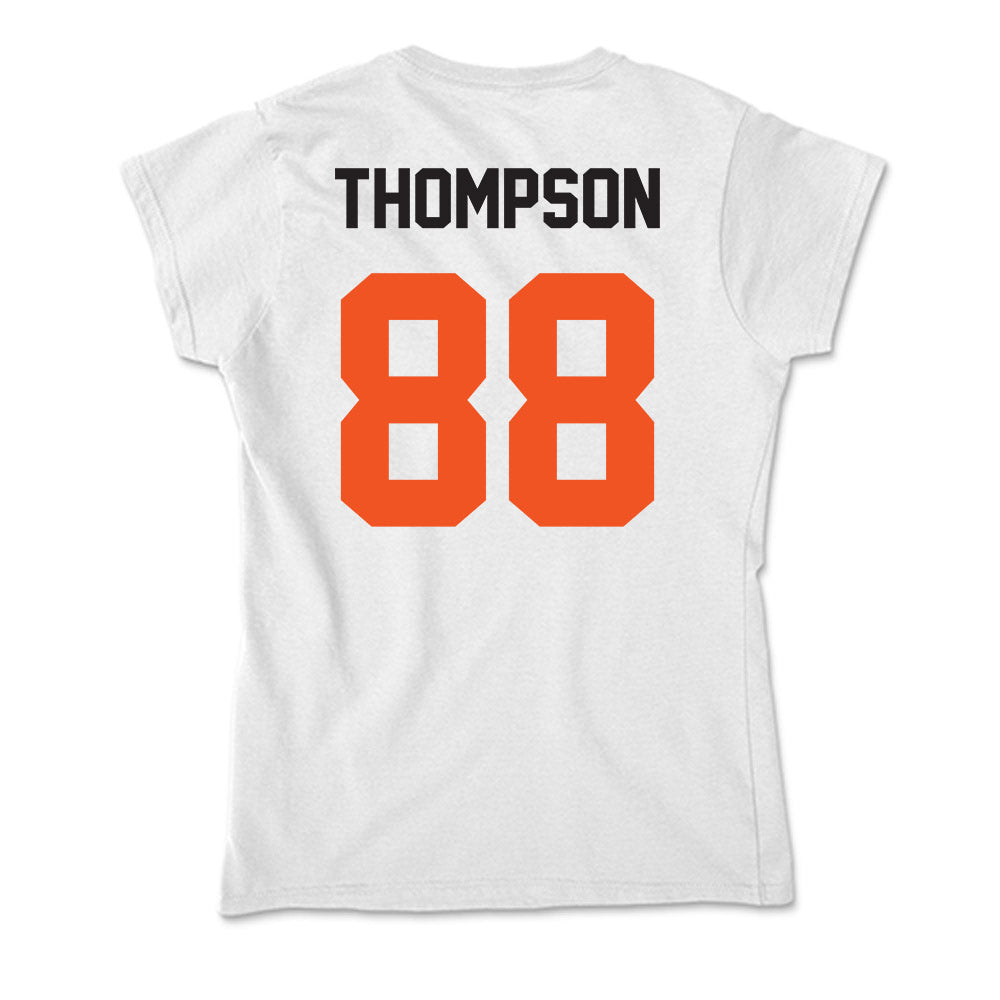 Oklahoma State - NCAA Football : Heston Thompson - Soft Style Women’s T-Shirt-1