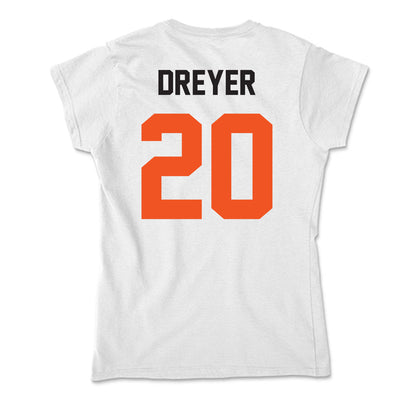 Oklahoma State - NCAA Women's Soccer : Kate Dreyer - Soft Style Women’s T-Shirt-1