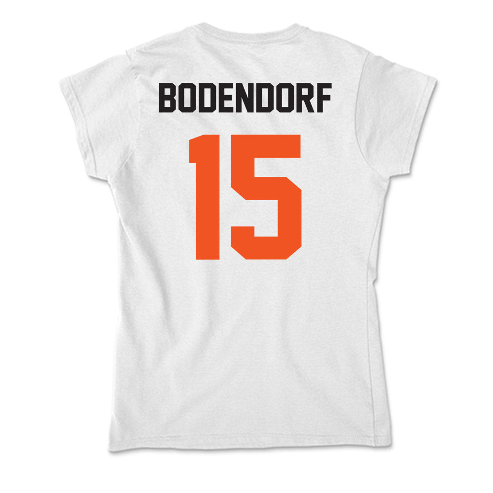 Oklahoma State - NCAA Baseball : Harrison Bodendorf - Soft Style Women’s T-Shirt-1