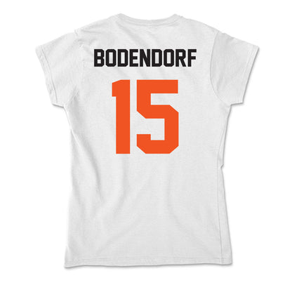 Oklahoma State - NCAA Baseball : Harrison Bodendorf - Soft Style Women’s T-Shirt-1