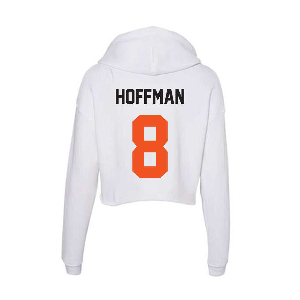 Oklahoma State - NCAA Softball : Madison Hoffman - Women's Crop Fleece Hoodie-1