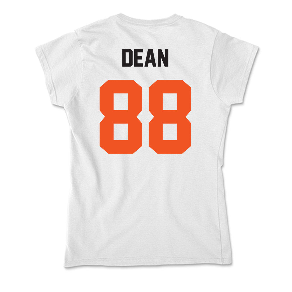 Oklahoma State - NCAA Football : Landon Dean - Soft Style Women’s T-Shirt-1