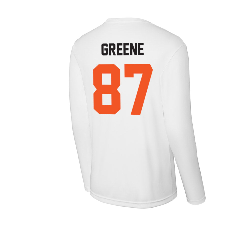 Oklahoma State - NCAA Football : Cutter Greene - Activewear Long Sleeve T-Shirt