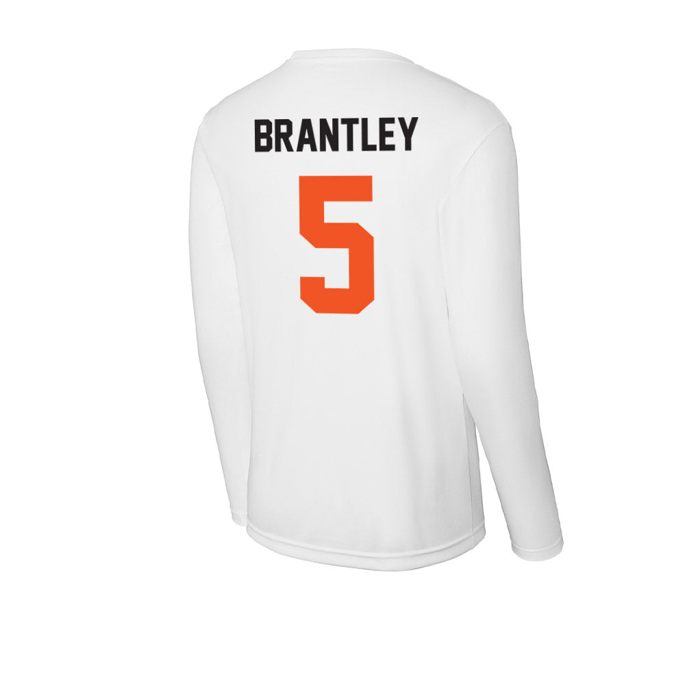 Oklahoma State - NCAA Men's Basketball : Khalil Brantley - Activewear Long Sleeve T-Shirt