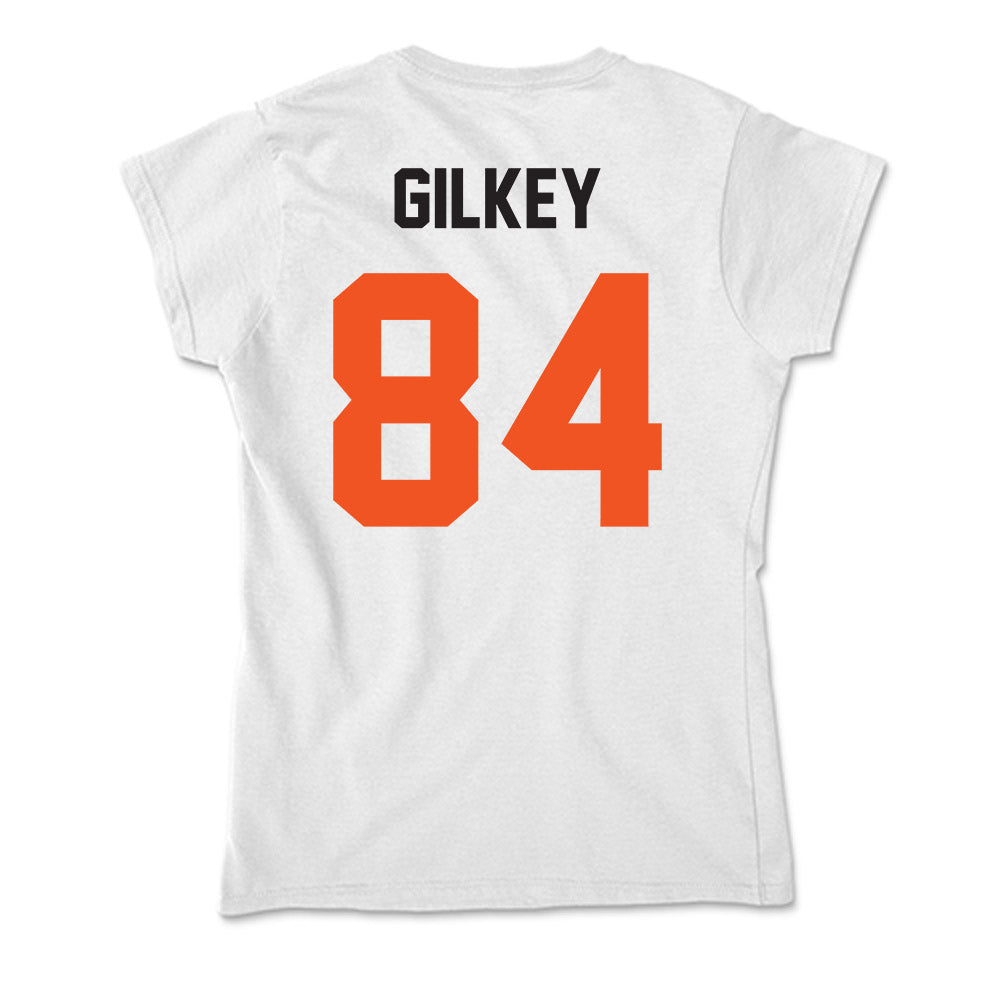 Oklahoma State - NCAA Football : Mason Gilkey - Soft Style Women’s T-Shirt-1