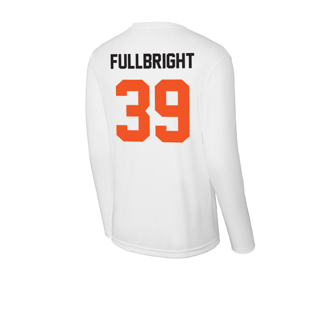 Oklahoma State - NCAA Football : Draden Fullbright - Activewear Long Sleeve T-Shirt-1