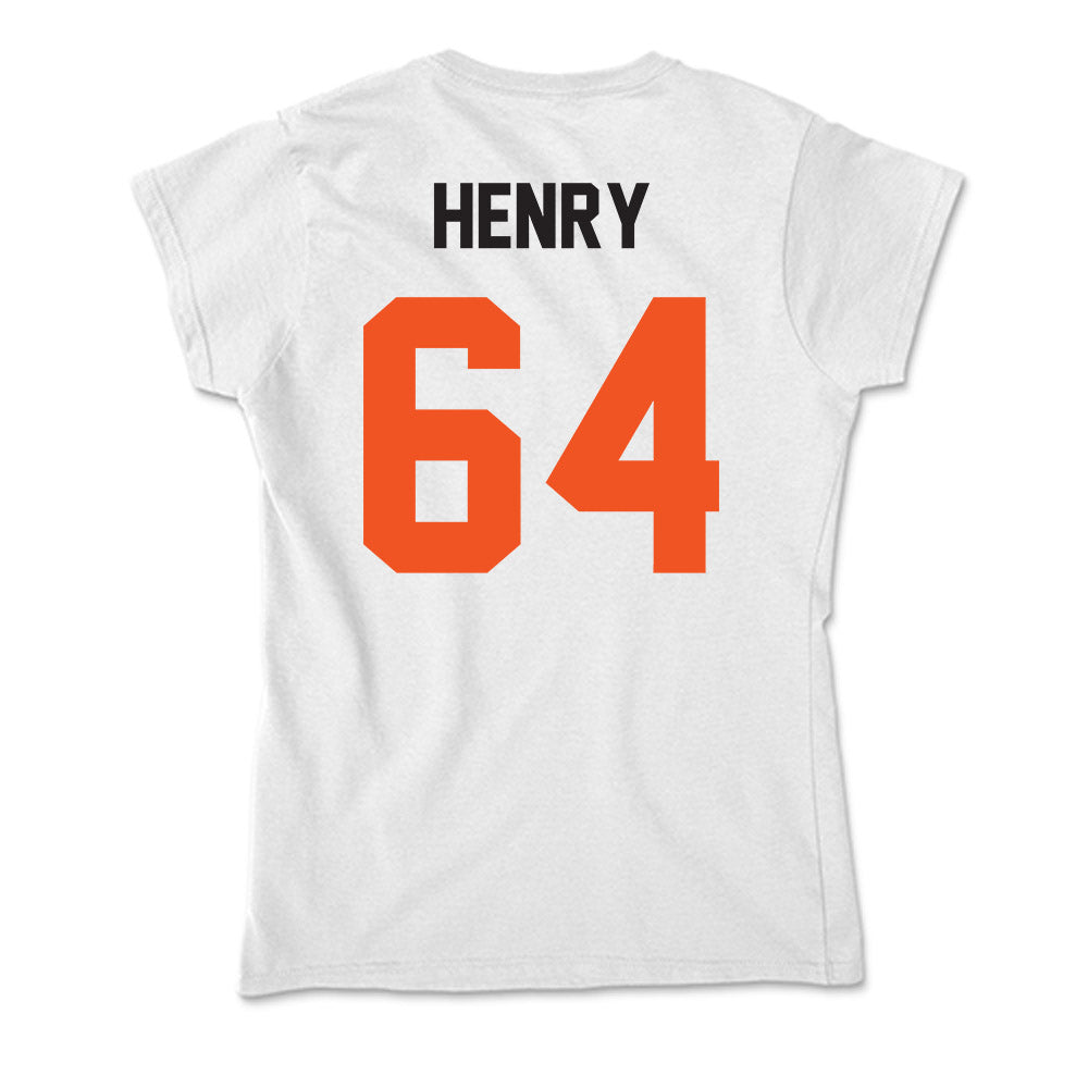 Oklahoma State - NCAA Football : Jarrett Henry - Soft Style Women’s T-Shirt-1