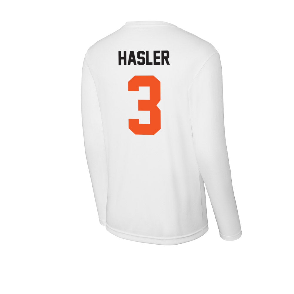 Oklahoma State - NCAA Softball : Amanda Hasler - Activewear Long Sleeve T-Shirt-1