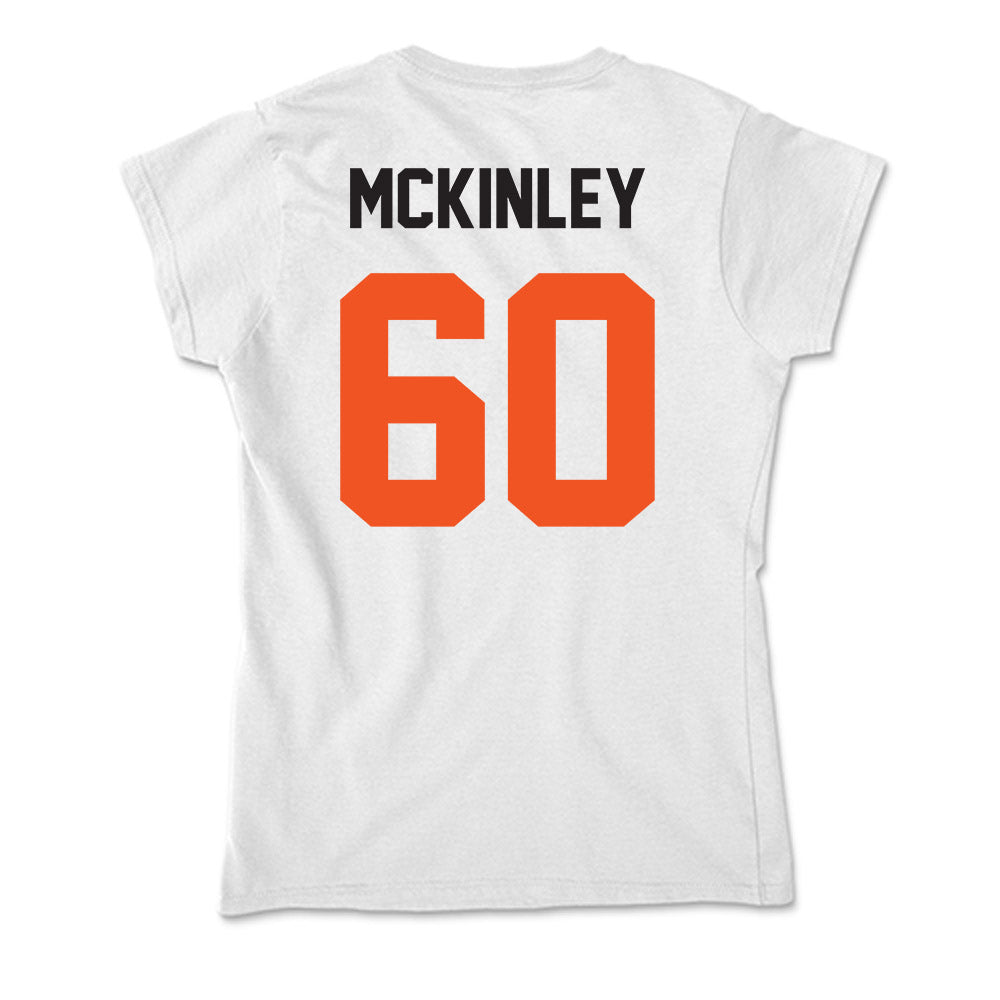 Oklahoma State - NCAA Football : Zach McKinley - Soft Style Women’s T-Shirt-1