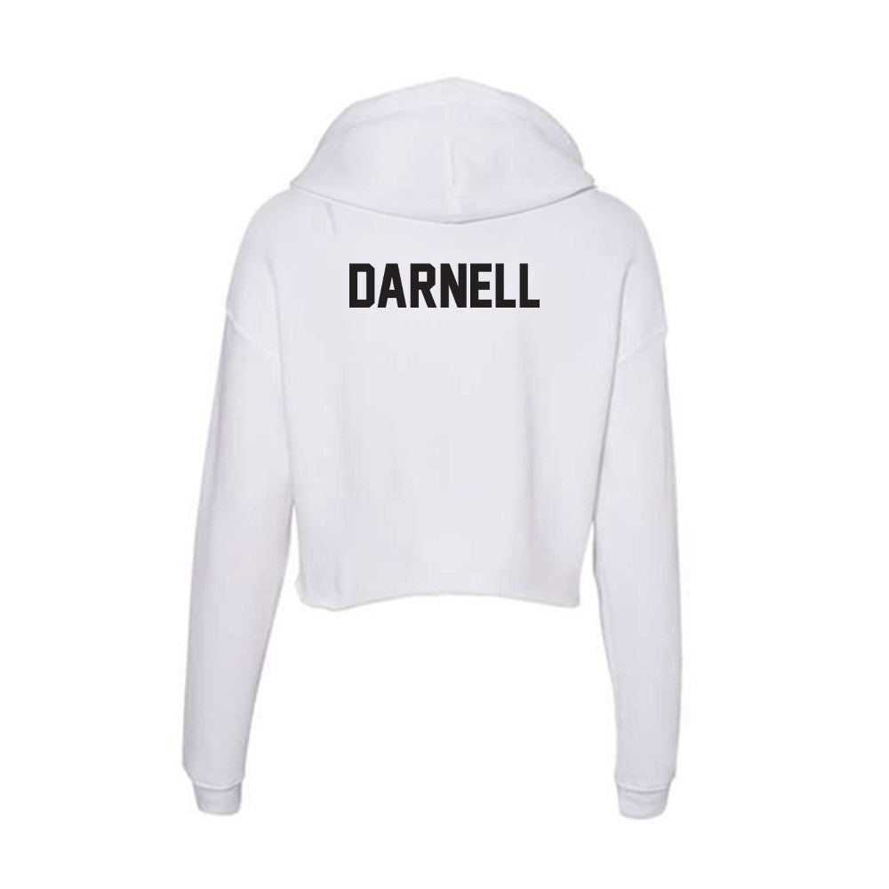 Oklahoma State - NCAA Men's Track & Field : Noah Darnell - Women's Crop Fleece Hoodie-1